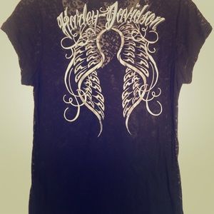 Harley Davidson women’s Large top